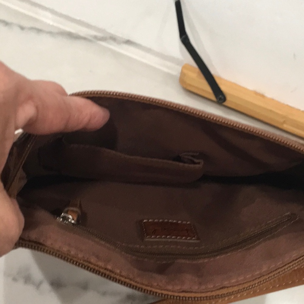 Fossil Patchwork Leather Crossbody - image 4